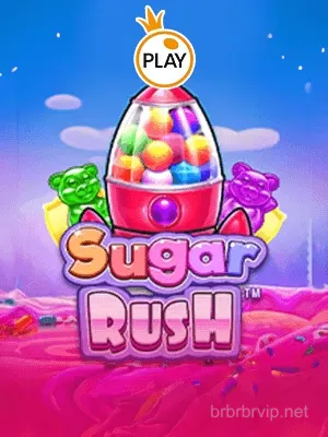 Imagem do jogo Sugar Rush no brbrbr bet